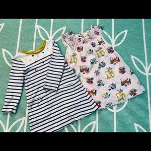 Two mini Boden dresses 3-4 years old